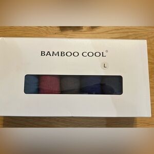 BAMBOO COOL Men’s Boxer Briefs – 7 Pack – Size Large